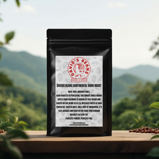 Continental Blend – Dark Roast Coffee with Rich Dark Chocolate Notes